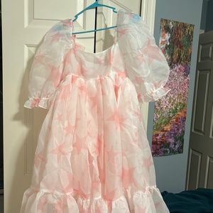 Selkie French Puff Dress